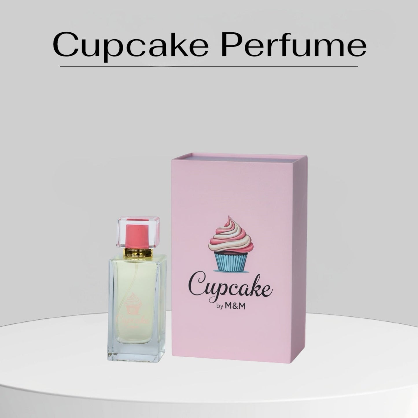 Alshaheen Perfumes Cupcake Perfume Gourmand Scent Close-Up