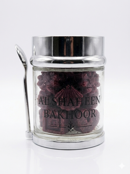 Alshaheen Perfumes Bakhoor Gharam Allail White Oud Musk Incense
