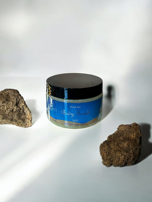 Alshaheen Perfumes Dead Sea Body Scrub Eucalyptus Exfoliant