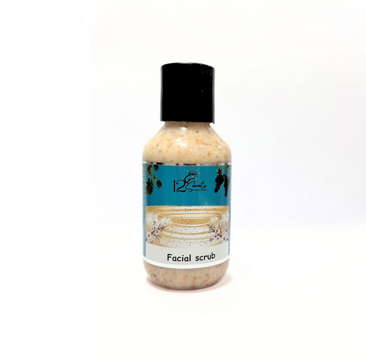 Alshaheen Perfumes Dead Sea Facial Scrub Exfoliating Tube