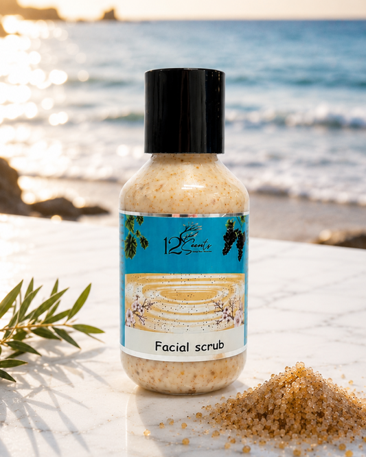 Alshaheen Perfumes Dead Sea Facial Scrub Exfoliating Tube