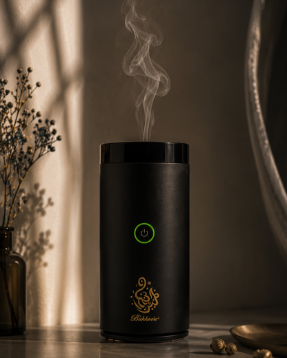 Alshaheen Perfumes Arabic Bukhoor Electric Burner Black