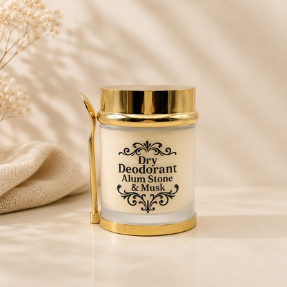 Alshaheen Perfumes Amber Scent Dry Deodorant Alum Stone 2 OZ