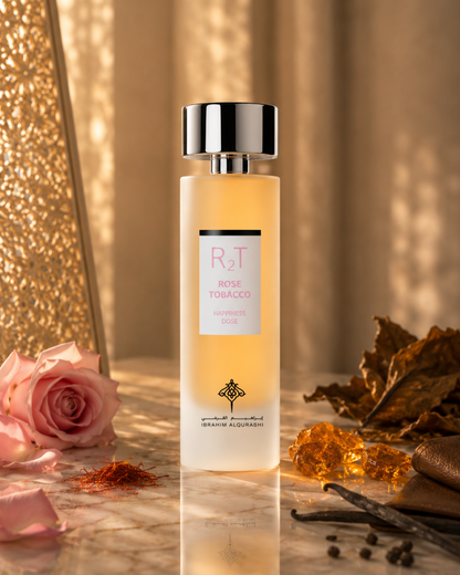 Alshaheen Perfumes Ibrahim Al-Qurashi Happiness Dose Rose Tobacco 75ml