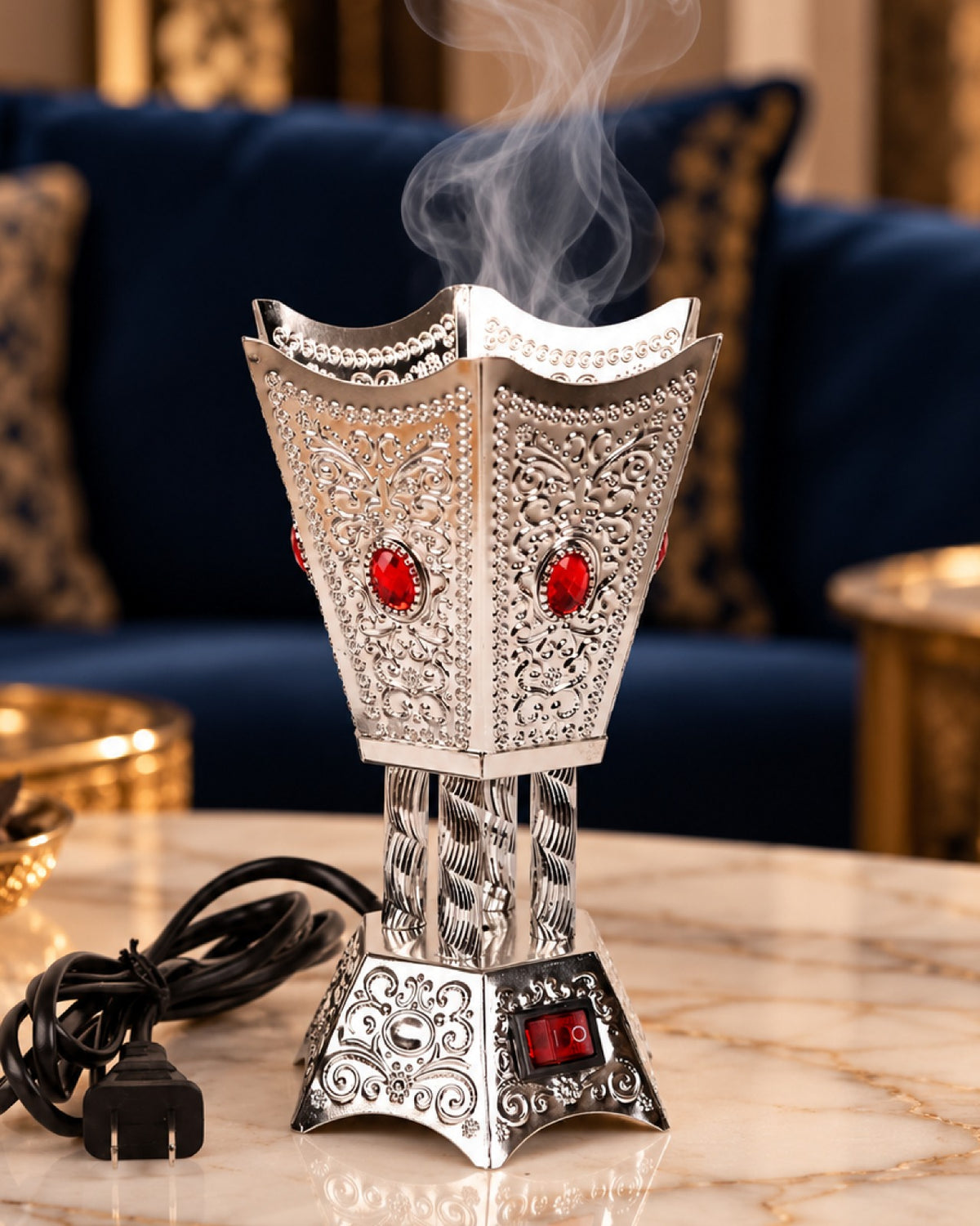 Silver Electric Burner