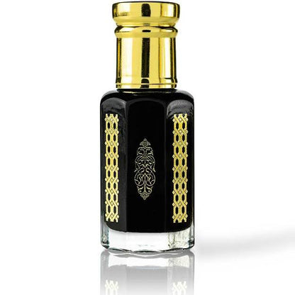 Alshaheen Perfumes Black Musk Essential Oil Bottle Close-Up