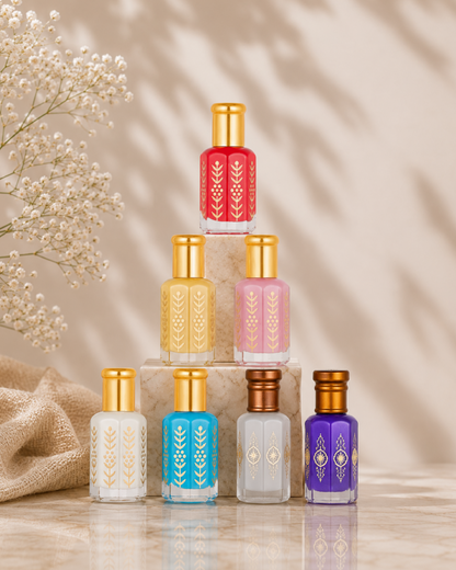 7 Mini Musk Collection Essential Oils
